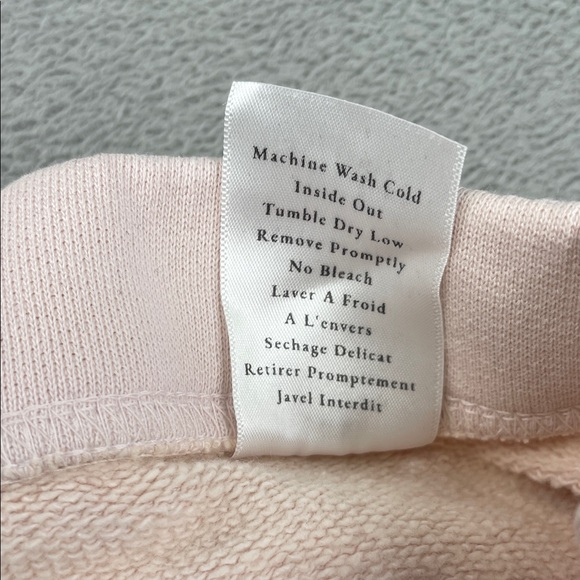 NEW Frank & Eileen XS 100% Cotton Bella Women's Pink Wide Leg Pants, Made in USA - Picture 10 of 12